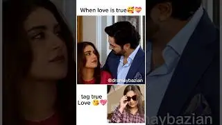 When love is true 🥰💝 #danishtaimoor #hibabukhari #hibaali #jannisar #love #deewangi #dramashorts