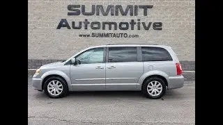 2014 CHRYSLER TOWN & COUNTRY TOURING BILLET SILVER FOND DU LAC SOLD! 9C45A  www.SUMMITAUTO.com