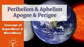 Perihelion and aphelion of earth | Sun and earth distance | Apogee and perigee | Geography |