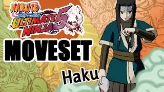 Naruto Ultimate Ninja 5 (PS2) - Haku Moveset