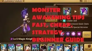 Summoners War - How to Awaken ANY Monster at ANY Level Fast, Cheap and Strategy! Beginner's Tips