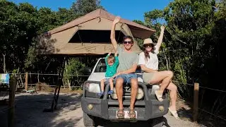 How To Set Up A Darche Rooftop Tent | Family Beach Camping New South Wales
