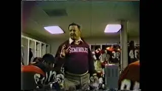 Bobby Bowden Locker Room Halftime Speech (1985 Gator Bowl)