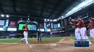 Goldschmidt clubs grand slam to center field