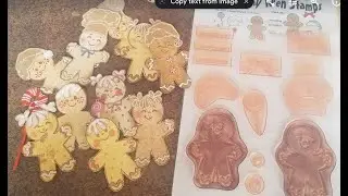 Peachy Keen Gingerbread Doll Stamps (A Craft-Votional Video)