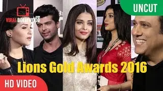 UNCUT - 23rd SOL Lions Gold Awards 2017 | Aishwarya Rai, Tiger Shroff, Govinda, Remo And Many Other