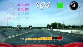 Corvette C7 Z06 A8 Stock - PDR 1/4 Mile Run 2