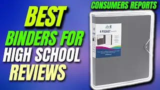 ✅Top 5 Best binders for high school | Best binders for high school students | Your Best Deal