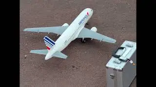 Lil' RC Bus (Air France) - Pre-Launch Flight Test. 