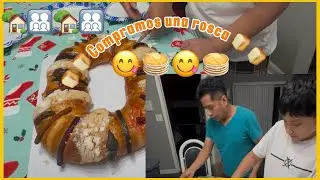 😋Compramos una rosca 🍞para estar en #familia #vlogenespañol#vlogfamiliar #diadereyes#hijos #vidareal