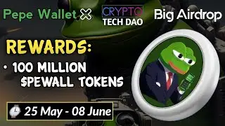pepe wallet offer don't miss limited offer 😱 instant 21.5$