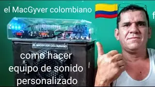 C&oacute;mo hacer equipo de sonido casero  facil