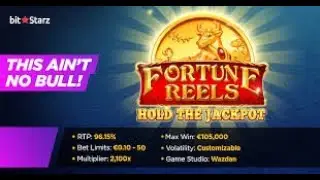 Watch Bonus Round On Wazdan's Fortune Reels 'Hold the Jackpot'
