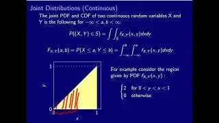 Joint, Marginal and Conditional Distributions