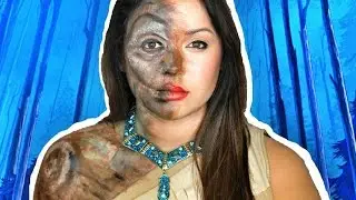 POCOHONTAS OLD WILLOW MAKEUP TUTORIAL!
