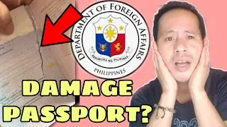 HOW TO APPLY/REPLACE DAMAGE PHILIPPINE PASSPORT