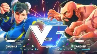 nerfherder (Chun Li) vs Drexo (Zangief) [Street Fighter 5 Beta]