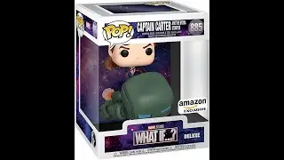 Funko Pop! Deluxe Marvel  Year of The Shield   Captain Carter Riding Hydra Stomper madbyme.com