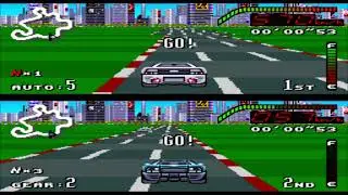 Top Gear SNES - Enrolador Lateral (Branco) Completo