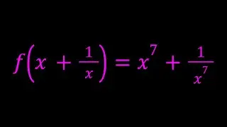 Let's Evaluate A Function at x=1 | Math Olympiads