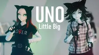 Little Big - Uno [Animation]  ► MMD Eurovision 2020 &mdash; Demolves [Motion DL]