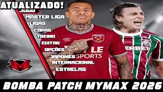 SAIU!!! BOMBA PATCH MYMAX 2026! 100% ATUALIZADO - PARA PS2, AETHER SX2, PCSX2