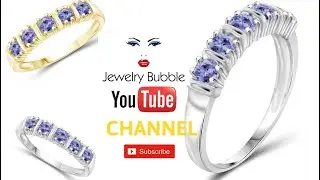 Find Women&rsquo;s Tanzanite Rings Shopping at Jewelry Bubble