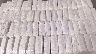 White Slabs Gym Chalk ASMR Satisfying Crush #youtube #soap #satisfying #subscribe #asmr 
