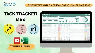 Task Tracker PRO in Excel &ndash; To Do List with Eisenhower Matrix and Smart Goal Tracking