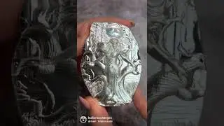 10 oz Argentia Goddess Mara High Relief Silver Bar  #shorts