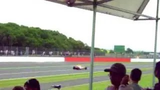 ING renault F1 fly past.