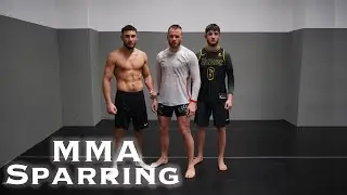 MMA Sparring bei uns im Gym in Bruchsal 12 Runden x 5 min MMA