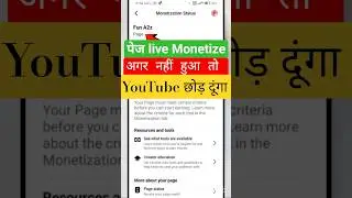 facebook youre not eligible to earn yet Problem 😭 | solve #viralvideo #trending