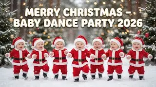 Baby Dance Christmas Song 2026 | Jingle Bells & Holiday Cheer | Smiley Songs