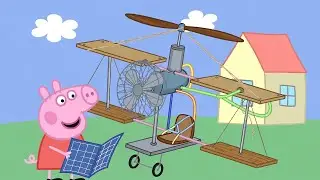 Peppa Pig's Inventive Machine: What if she built a flying contraption?