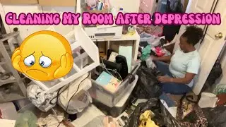 Cleaning My Room After Depression | Extreme Clean With Me