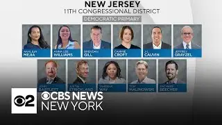 Democratic primary for N.J. 11th Congressional District happening Thursday
