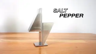 Tesla Stainless Steel - Salt & Pepper Shaker