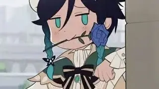 [ twisted wonderland react to  yuu as venti “ψ(｀∇´)ψ ] •| 2/2 |•° ( x0.5 / x0.55 )