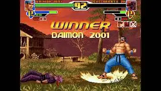 Character endurance test (Daimon 2001) - M.U.G.E.N Snk vs Capcom