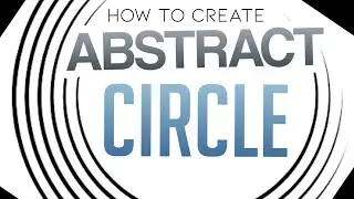 ABSTRACT CIRCLE LINE  AND ART BRUSH