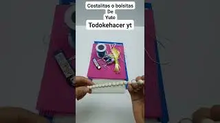 como hacer bolsitas o costalitos de yute muy f&aacute;cil #hechoamano #todokehacer