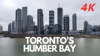 TORONTO'S HUMBER BAY- 4K DRONE FOOTAGE