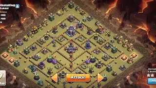 TH12 vs TH15 | Clash of clans | War attack 1/2 | 1 star|23-Mar-2025