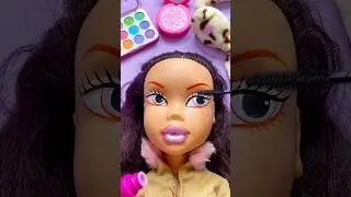 ASMR Satisfying with Unboxing & Review Mannequin Makeup Mask Pink Skincare Sounds Video Fast