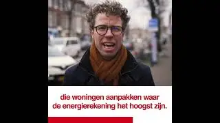Martijn Balster, lijsttrekker van de PvdA Den Haag.