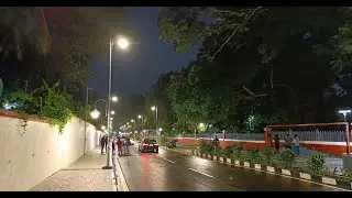 Short Drive Through Manaveeyam Veedhi Trivandrum | Trivandrum Night Life