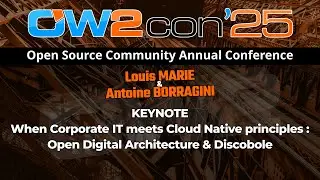 Antoine BORRAGINI & Louis MARIE, KEYNOTE: Open Digital Architecture & Discobole