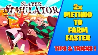 2x Farming Method | SLAYER SIMULATOR👺