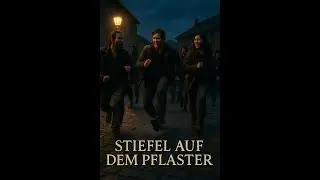 Stiefel auf dem Pflaster